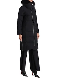 Ella Faux Fur-Trim Down Parka