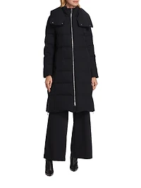 Ella Faux Fur-Trim Down Parka