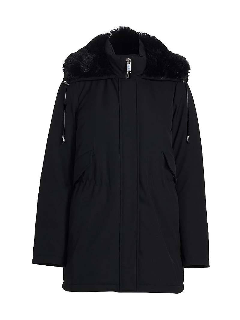 Ani 2-In-1 Hooded Down Parka