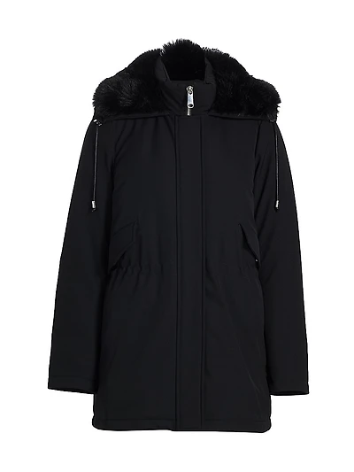 Ani 2-In-1 Hooded Down Parka
