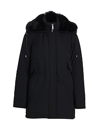 Ani 2-In-1 Hooded Down Parka