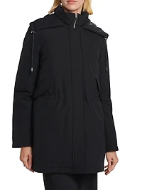 Ani 2-In-1 Hooded Down Parka