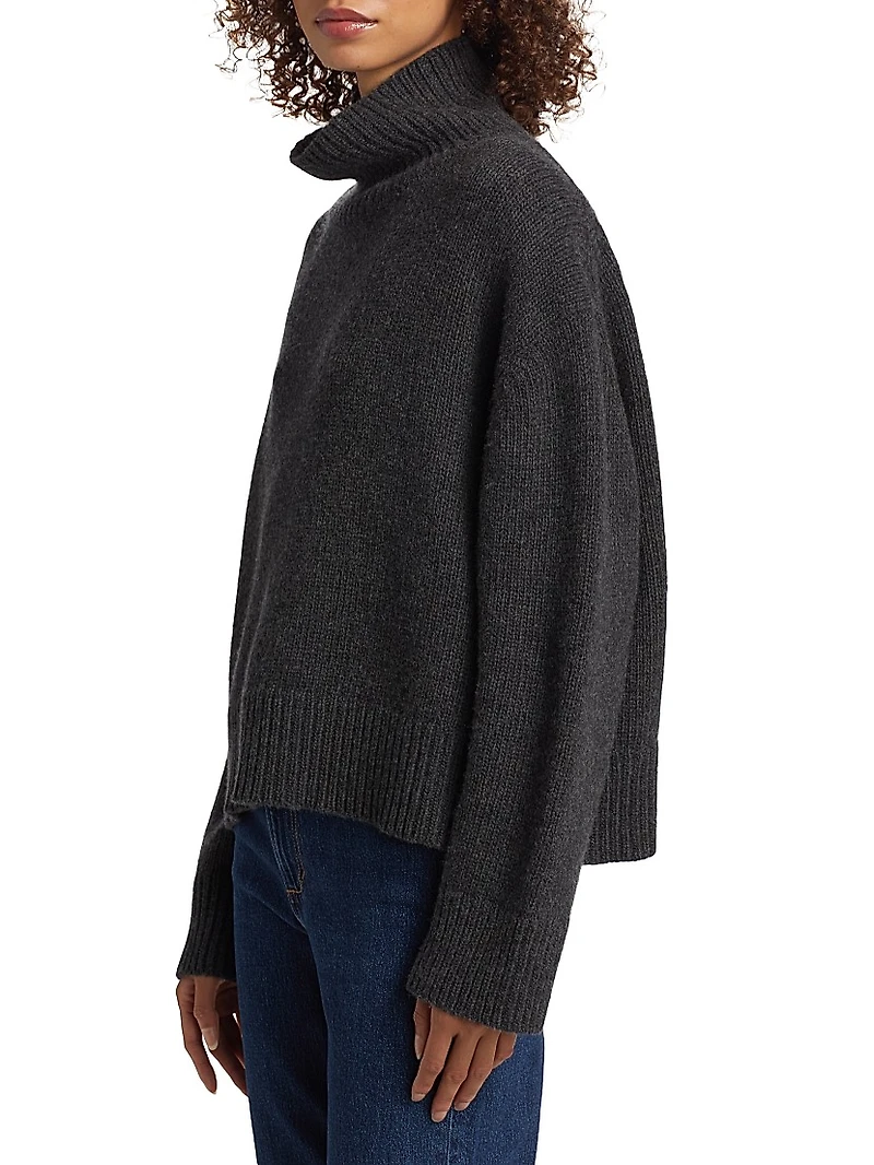 Omaria Wool Turtleneck Sweater