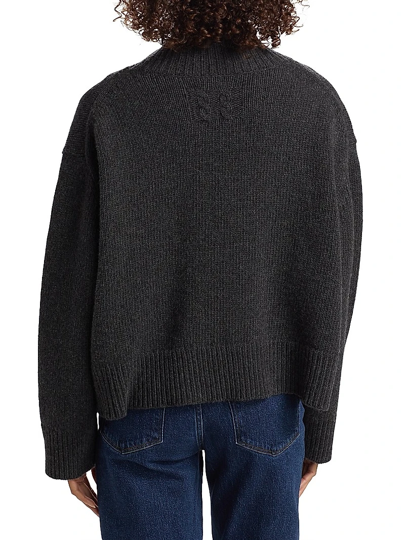 Omaria Wool Turtleneck Sweater