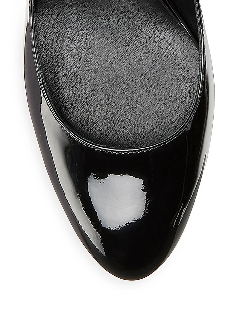 Vivienne 35MM Leather Mary Jane Pumps