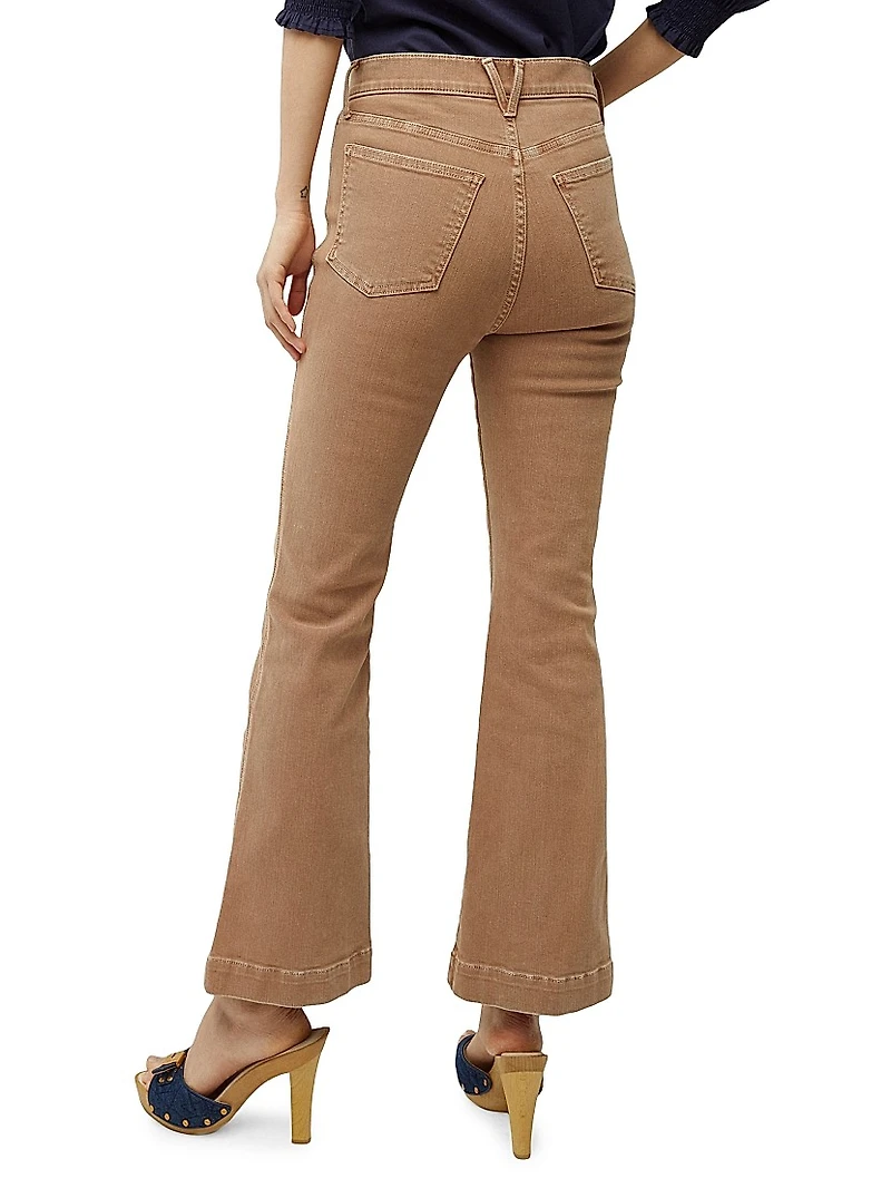 Carson High-Rise Flare Pants