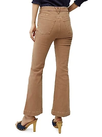 Carson High-Rise Flare Pants