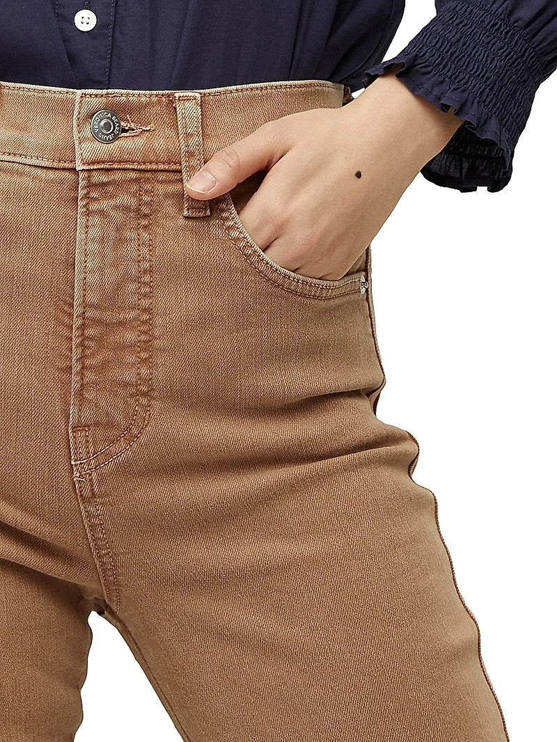 Carson High-Rise Flare Pants