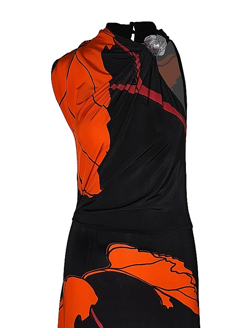 Guardiana Del Poder Midi-Dress