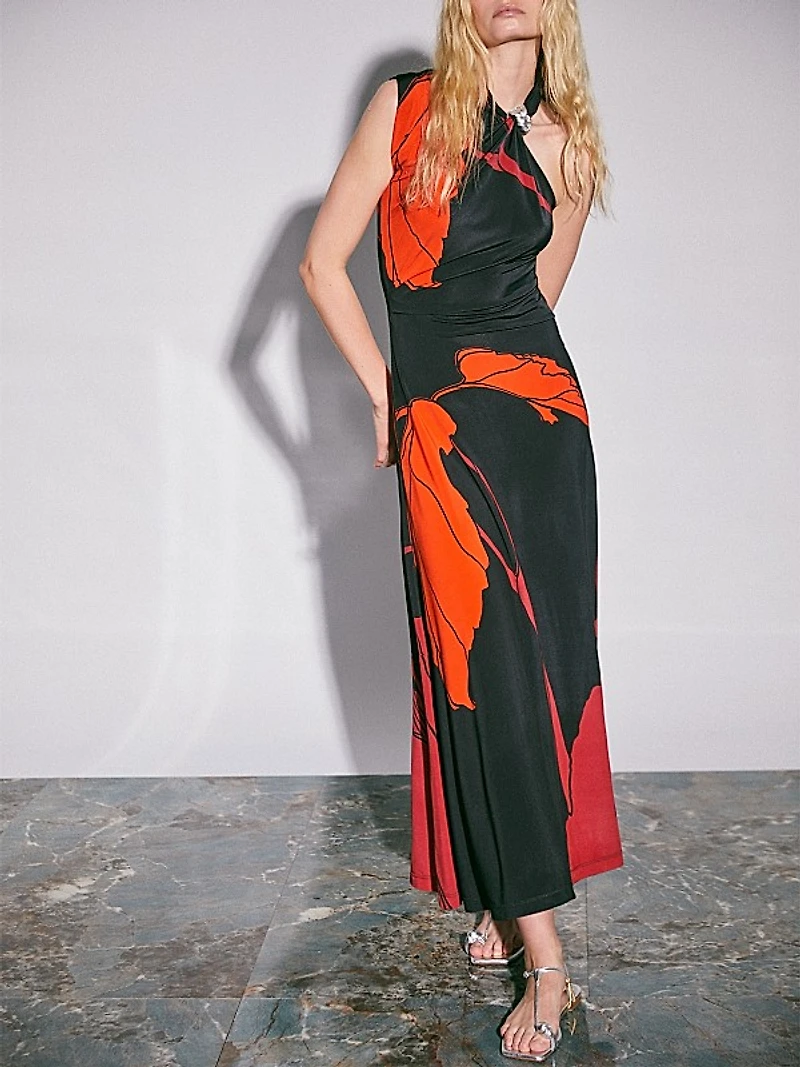 Guardiana Del Poder Midi-Dress