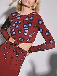 Bold Knots Midi-Dress