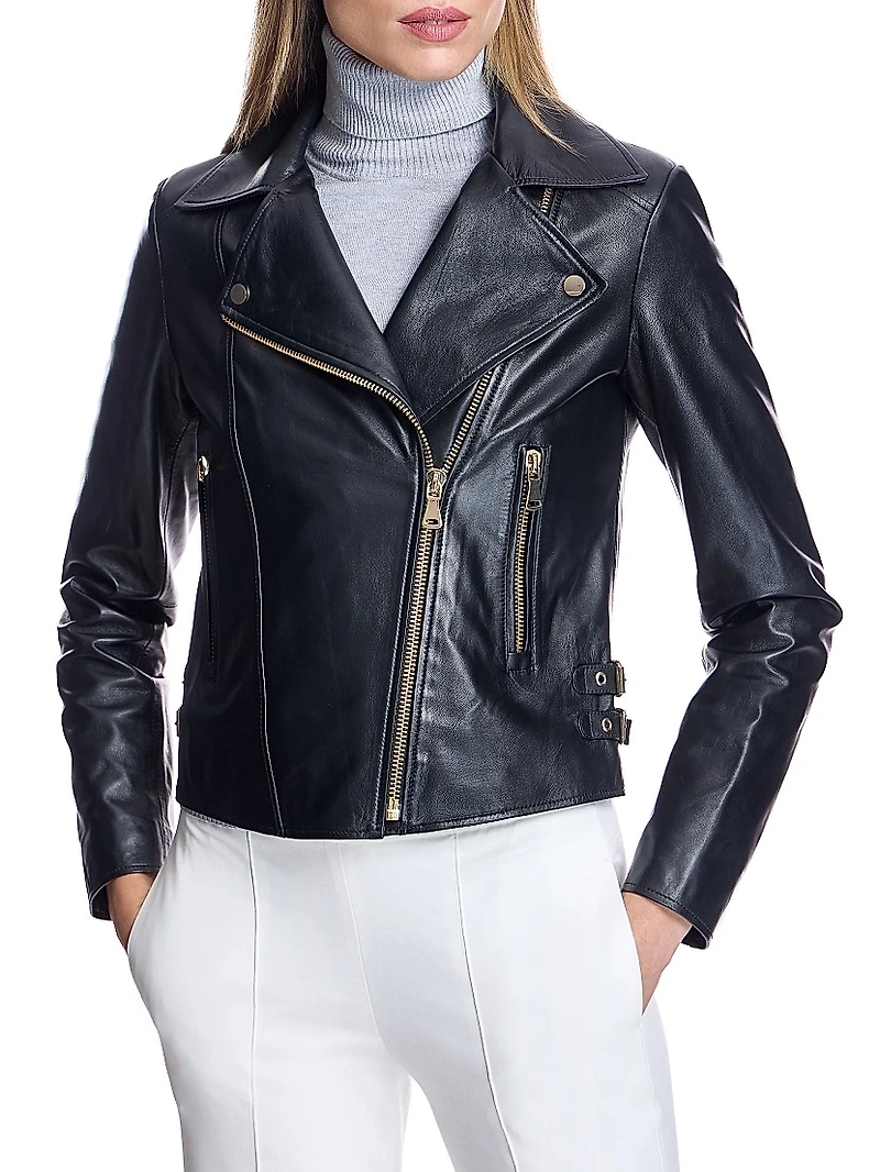 Lambskin Biker Jacket
