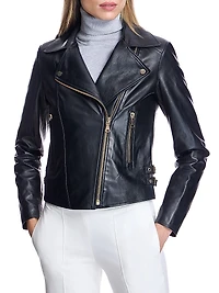 Lambskin Biker Jacket
