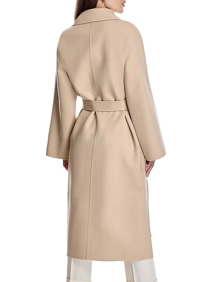 Belted Wool & Cashmere Coat