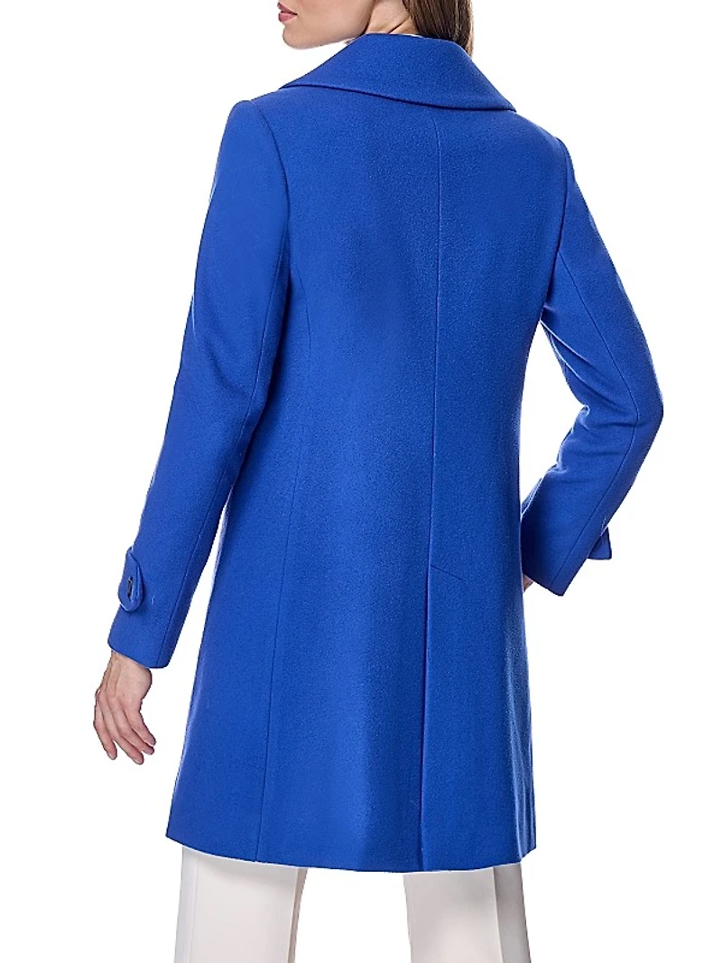 Double-Breasted Wool Coat