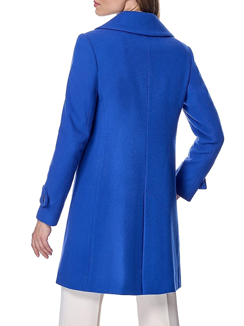 Double-Breasted Wool Coat