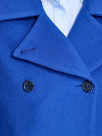 Double-Breasted Wool Coat