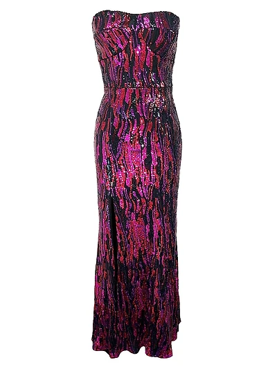 Nikita Sequin Tulle Mermaid Gown