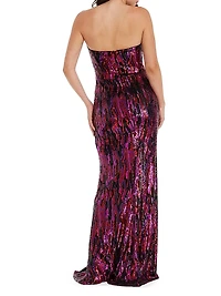 Nikita Sequin Tulle Mermaid Gown
