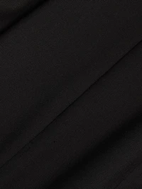 Ava Open Back Wool-Blend Gown