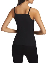 Pointelle-Knit Classic Tank