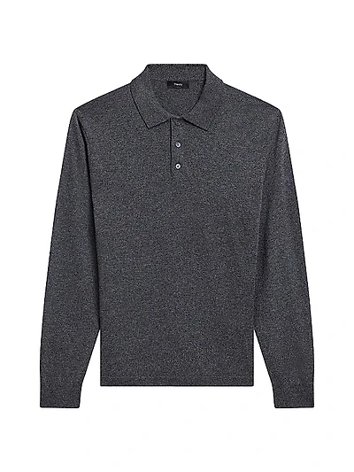 Hilles Cashmere Polo Sweater