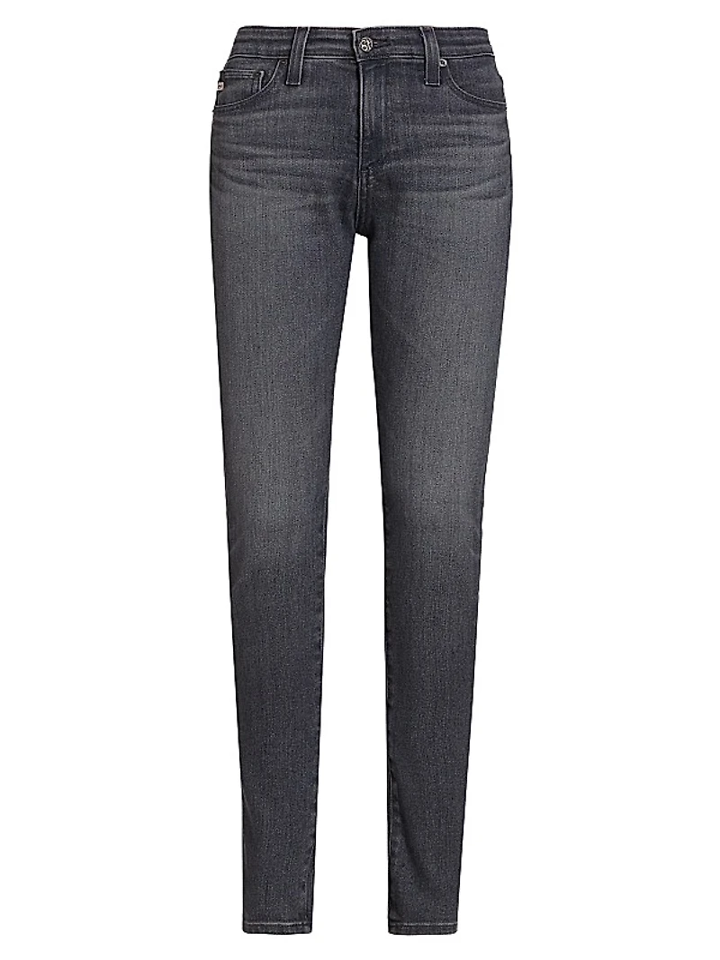 Farrah Mid-Rise Skinny Jeans