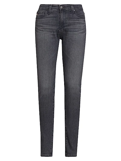 Farrah Mid-Rise Skinny Jeans