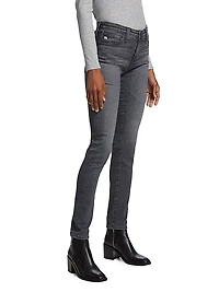 Farrah Mid-Rise Skinny Jeans