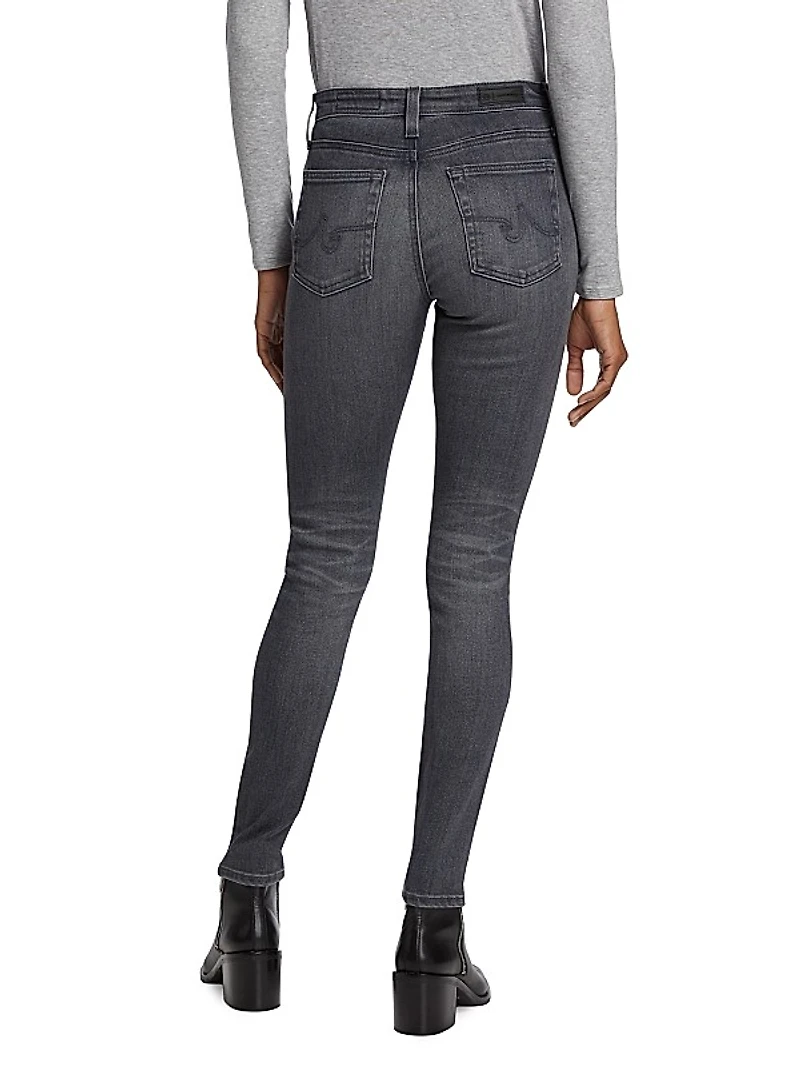 Farrah Mid-Rise Skinny Jeans