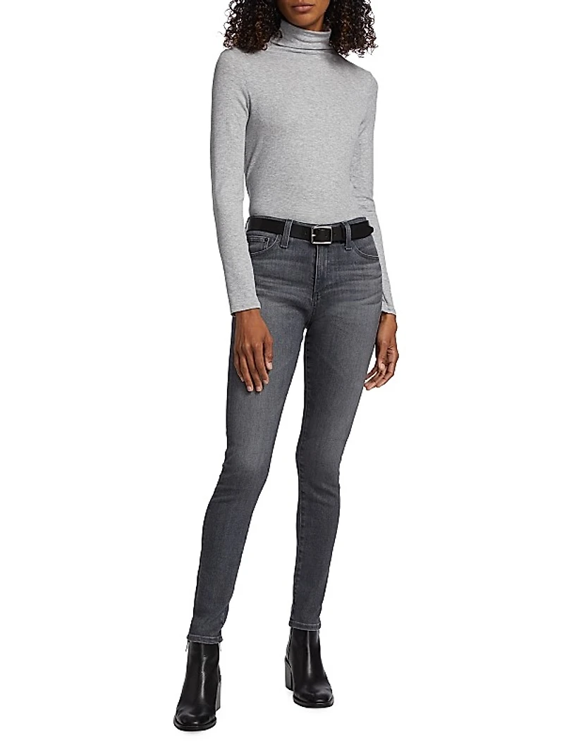 Farrah Mid-Rise Skinny Jeans