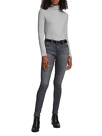 Farrah Mid-Rise Skinny Jeans