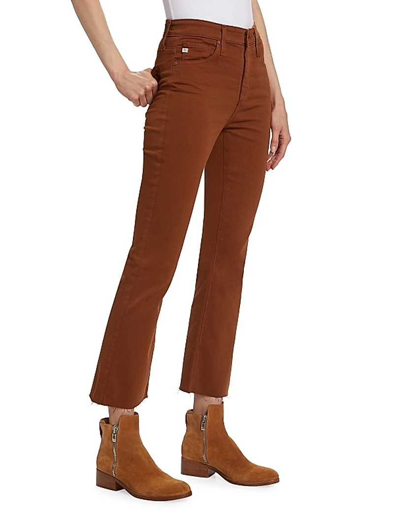 Farrah Cropped Bootcut Jeans