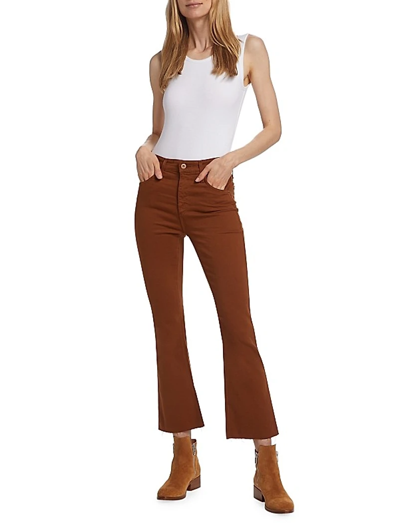Farrah Cropped Bootcut Jeans