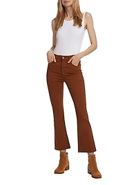 Farrah Cropped Bootcut Jeans