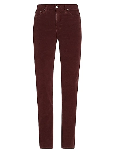 Mari Corduroy Straight-leg Jeans