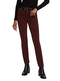 Mari Corduroy Straight-leg Jeans