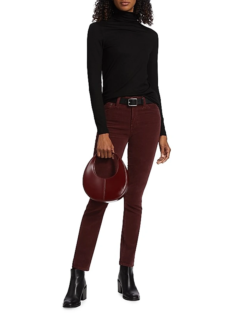 Mari Corduroy Straight-leg Jeans