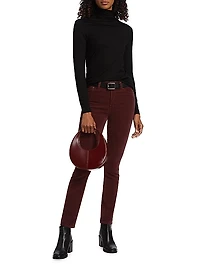 Mari Corduroy Straight-leg Jeans