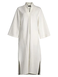 Quilted Infinity Jacquard Caftan