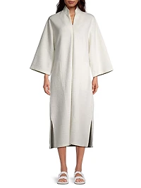 Quilted Infinity Jacquard Caftan