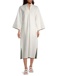 Quilted Infinity Jacquard Caftan