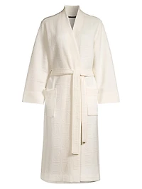 Quilted Infinity Jacquard Robe