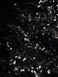 Kieran Sequined One-Shoulder Asymmetric Midi-Dress