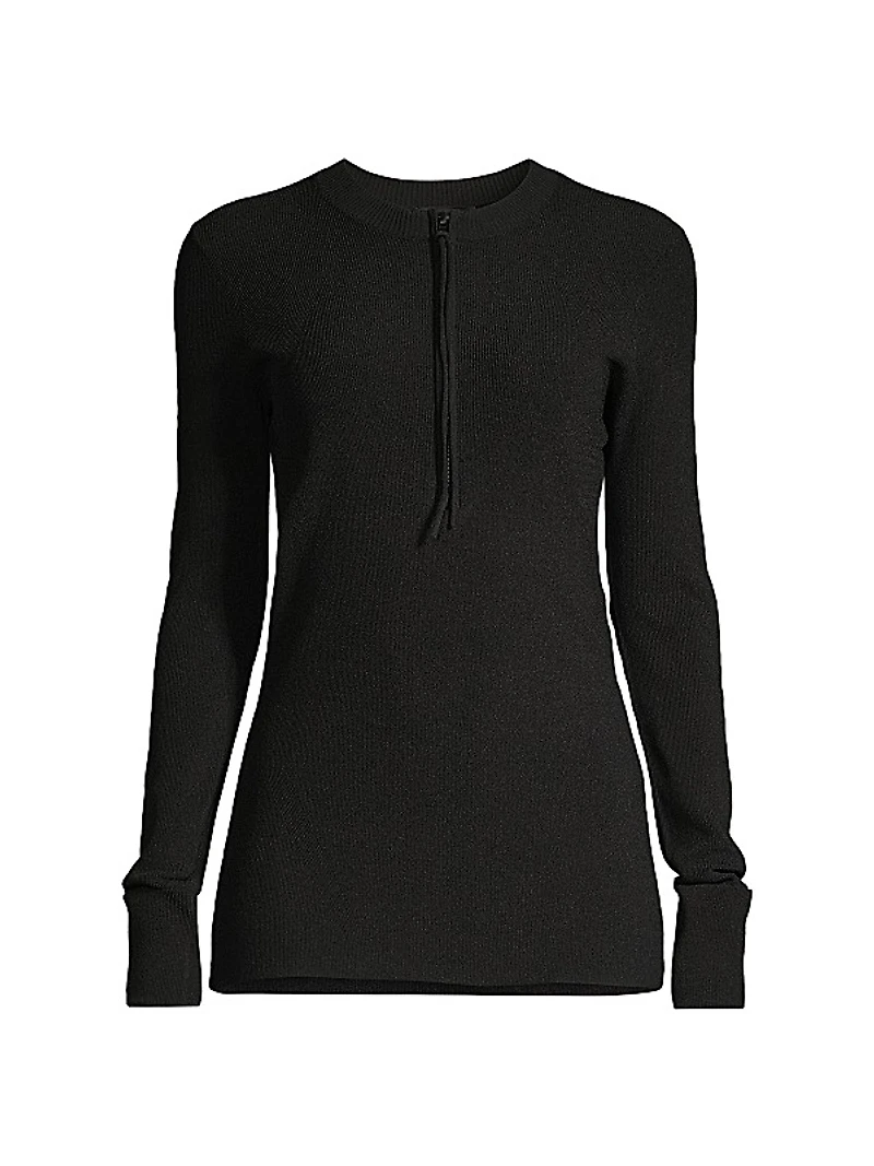Stiletto Half-Zip Sweater