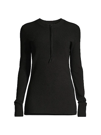 Stiletto Half-Zip Sweater