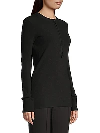 Stiletto Half-Zip Sweater