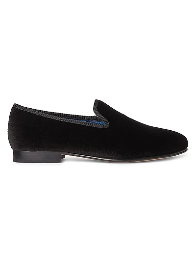 Paxton Velvet Slippers