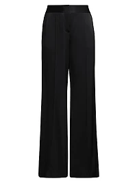 Andi Pleated Wide-Leg Pants