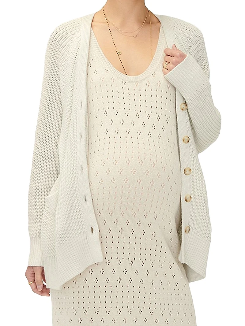 The Maternity Nursing Friendly Marlow Cardigan